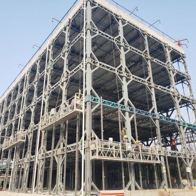 Edificio de oficinas de acero prefabricado de peso ligero Tratamiento de la superficie pintada