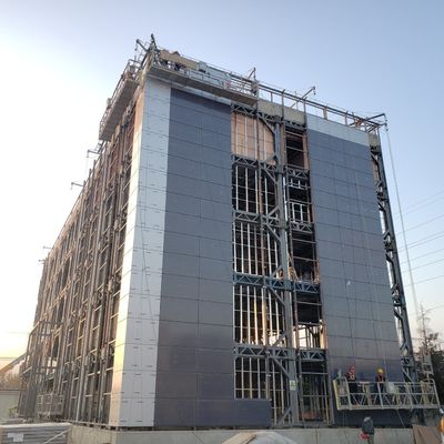 Edificio de oficinas de acero prefabricado de peso ligero Tratamiento de la superficie pintada