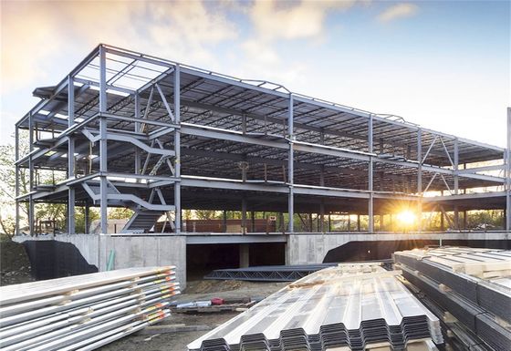 Construcción de estructuras de acero moderno Construcción de almacenes industriales de acero galvanizado