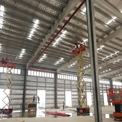 Taller prefabricado Prefabricado Estructura de acero Hangar Almacén Almacén Edificio de metal