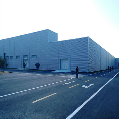 Fabrica de estructuras prefabricadas de acero Taller de producción de fertilizantes orgánicos Almacén