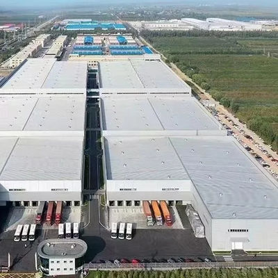 SGS Construcción de estructura de acero Q355 Estructura de acero metálico laminada en caliente
