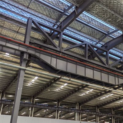 SGS Construcción de estructura de acero Q355 Estructura de acero metálico laminada en caliente