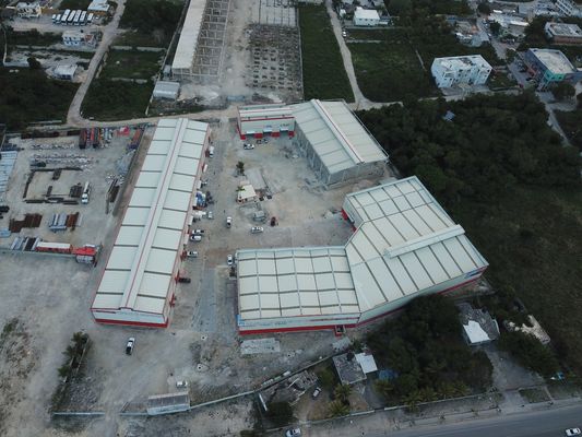 Taller prefabricado Prefabricado Estructura de acero Hangar Almacén Almacén Edificio de metal