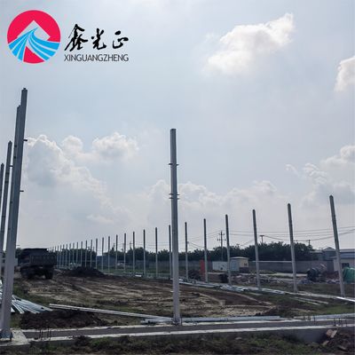 Construcción prefabricada de acero Criador Casas de pollos Casa de ganado agrícola