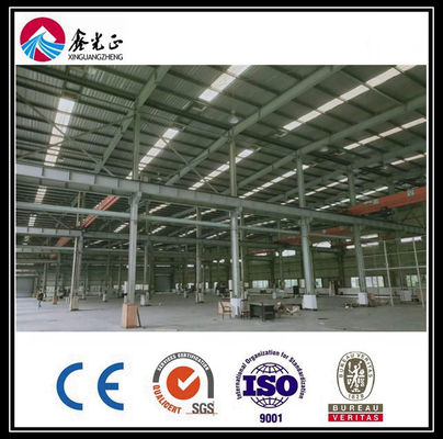 Construcciones prefabricadas industriales resistentes al viento Estructura de acero Ventana de aleación de aluminio