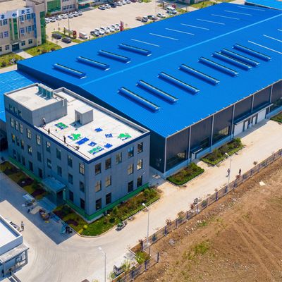 Taller de estructura de acero personalizado con vigas Q235 H y certificación ISO