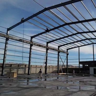 Taller de estructuras de acero impermeable con bajo contenido de carbono y fuego Taller de metal prefabricado