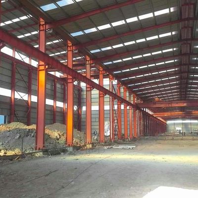 Taller de estructuras de acero impermeable con bajo contenido de carbono y fuego Taller de metal prefabricado