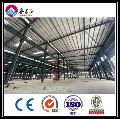 Paneles aislados Edificios prefabricados de acero ligero Q345 laminado en caliente
