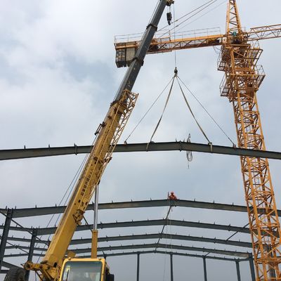 Taller de marcos de metal galvanizado sección H acero fuerte resistencia al terremoto