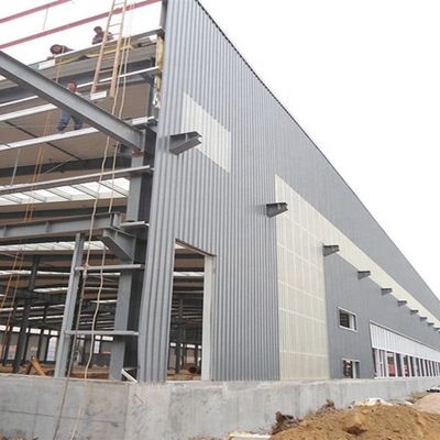 Estructura de acero resistente a los terremotos Construcción de almacén Sección H