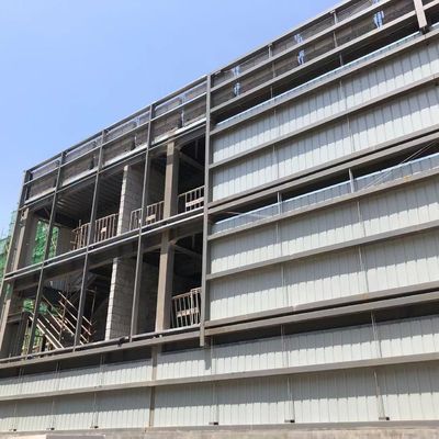 Estructura de acero resistente a los terremotos Construcción de almacén Sección H