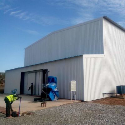 Construcción prefabricada de estructuras de acero