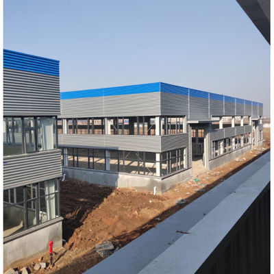 Construcción de acero de conexión de perno Almacén Q355B Estructura de acero ligero