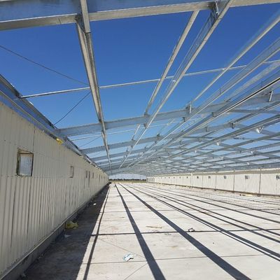 Pintura Granja de ganado Casa de soldadura Cerrojo Almacén de acero prefabricado