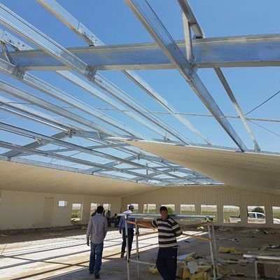 Pintura Granja de ganado Casa de soldadura Cerrojo Almacén de acero prefabricado