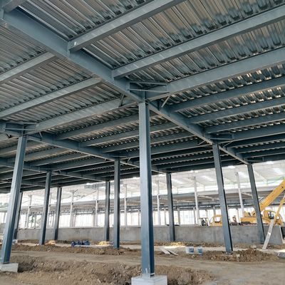 Q355B Construcción prefabricada de acero Edificios prefabricados de almacenes de acero ODM