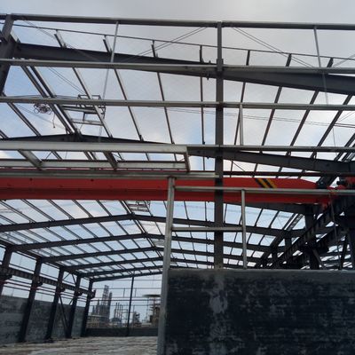Q355B Construcción prefabricada de acero Edificios prefabricados de almacenes de acero ODM
