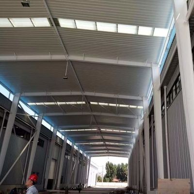 CE Edificio de almacén prefabricado Acero soldado galvanizado económico tipo H