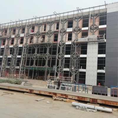 Construcción prefabricada de metal resistente a los terremotos