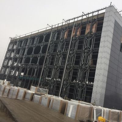 Construcción prefabricada de metal resistente a los terremotos
