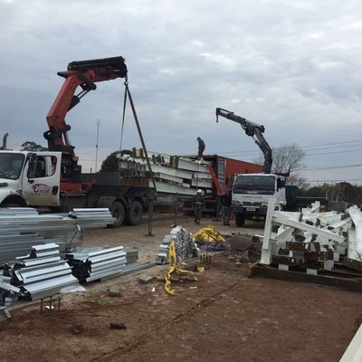 Galvanizado Taller de estructuras de acero pintado Taller de acero prefabricado Edificio