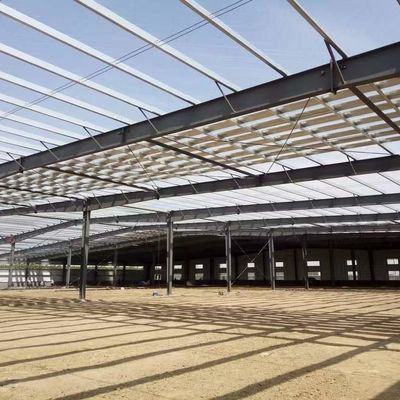 Edificio de almacenes prefabricados de ventanas de PVC