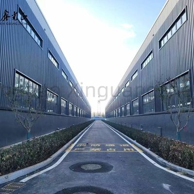 Edificio de almacenes prefabricados de ventanas de PVC