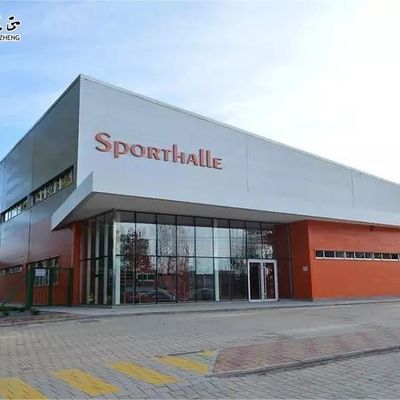 Estadio de acero galvanizado prefabricado colorido para el ejercicio