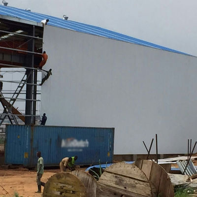 ISO Construcción de estructuras de acero aislamiento acústico Talleres prefabricados de acero