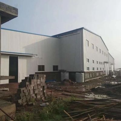 CE Almacén de estructura de acero Q355B Almacén de acero prefabricado