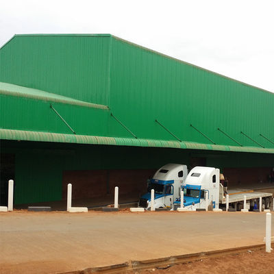 Q235 Taller de estructuras de acero Almacén prefabricado de metales Certificado SGS