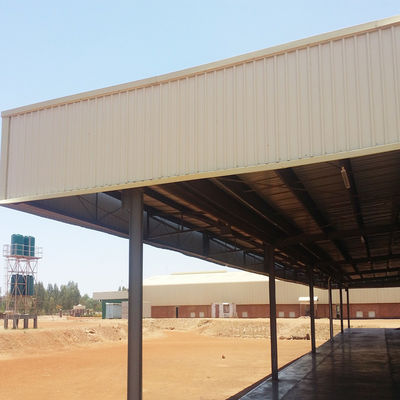 Q235 Taller de estructuras de acero Almacén prefabricado de metales Certificado SGS