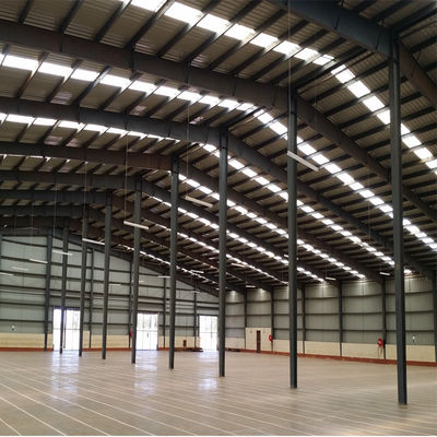 Q235 Taller de estructuras de acero Almacén prefabricado de metales Certificado SGS