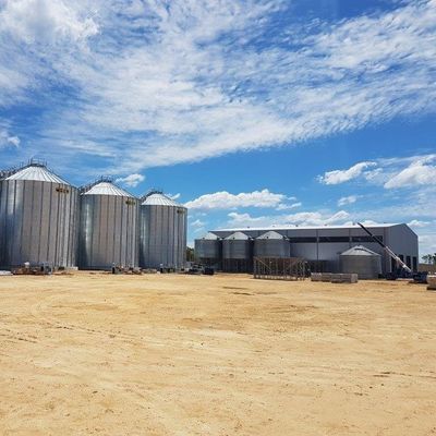 Edificios de talleres prefabricados para uso comercial estructura de acero personalizada