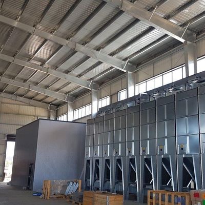 Edificios de talleres prefabricados para uso comercial estructura de acero personalizada