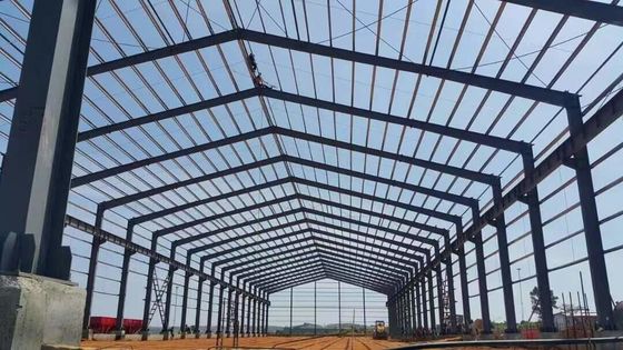 Construcción industrial de larga duración prefabricada Edificio de construcción prefabricada de acero