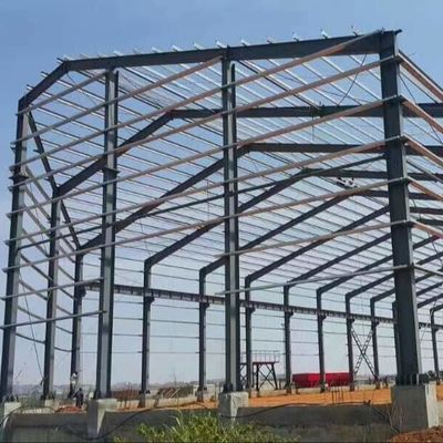 Almacén de estructura de acero SGS Edificio de almacén prefabricado personalizado