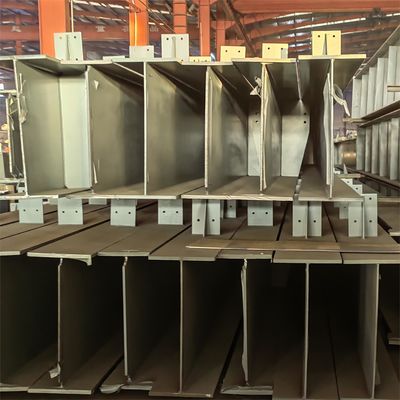 Flexibilidad Q355b Cuadro de acero Construcción de almacenes Resistencia al fuego
