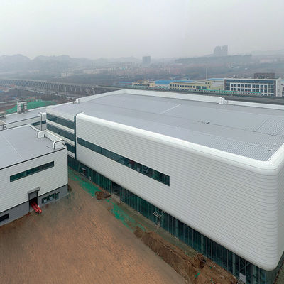 Estructura de acero Edificio de almacén prefabricado Industrial Diseño flexible