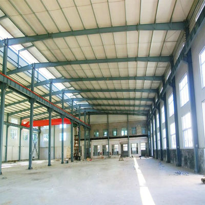 Q235 Construcción de estructuras de acero Pintura antirruda Marco metálico prefabricado