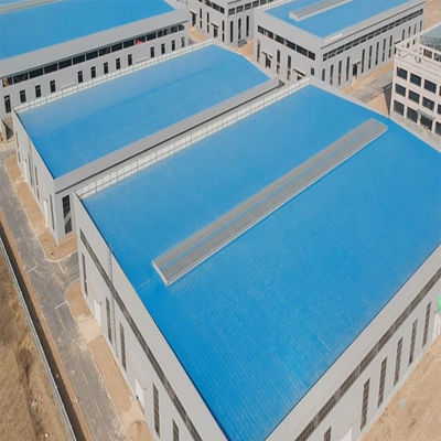 Q235 Construcción de estructuras de acero Pintura antirruda Marco metálico prefabricado