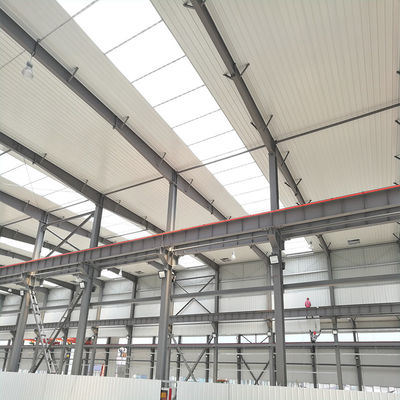 Q235 Construcción de estructuras de acero Pintura antirruda Marco metálico prefabricado