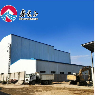 Almacén de estructura de acero atornillada y conectada, galvanizado en caliente