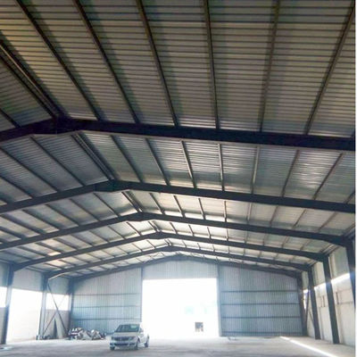 Construcción de estructuras de acero prefabricadas rápidamente erigidas y sumergidas en caliente para almacén