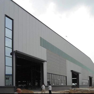 Edificios de talleres prefabricados modernos Cuadro de acero