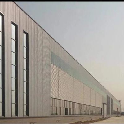 Edificios de talleres prefabricados modernos Cuadro de acero