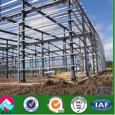 Edificios de almacén de acero OEM de fundición galvanizada en caliente Hangar de aviones de acero