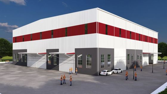 Q235 estructura de acero Warehouse